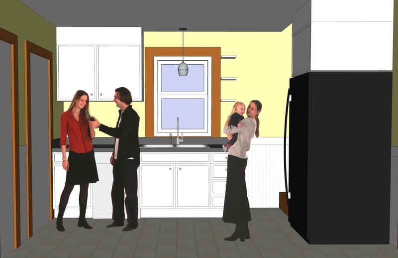 Single-Family Kitchen Renovation and Interior Remodel