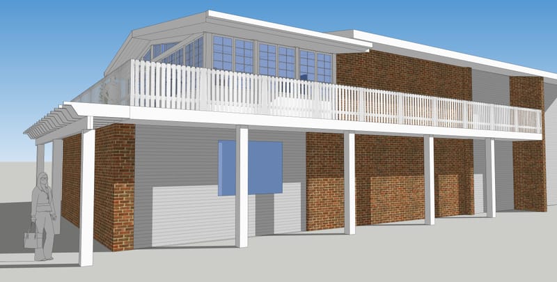 Sun Porch Addition to Second Floor