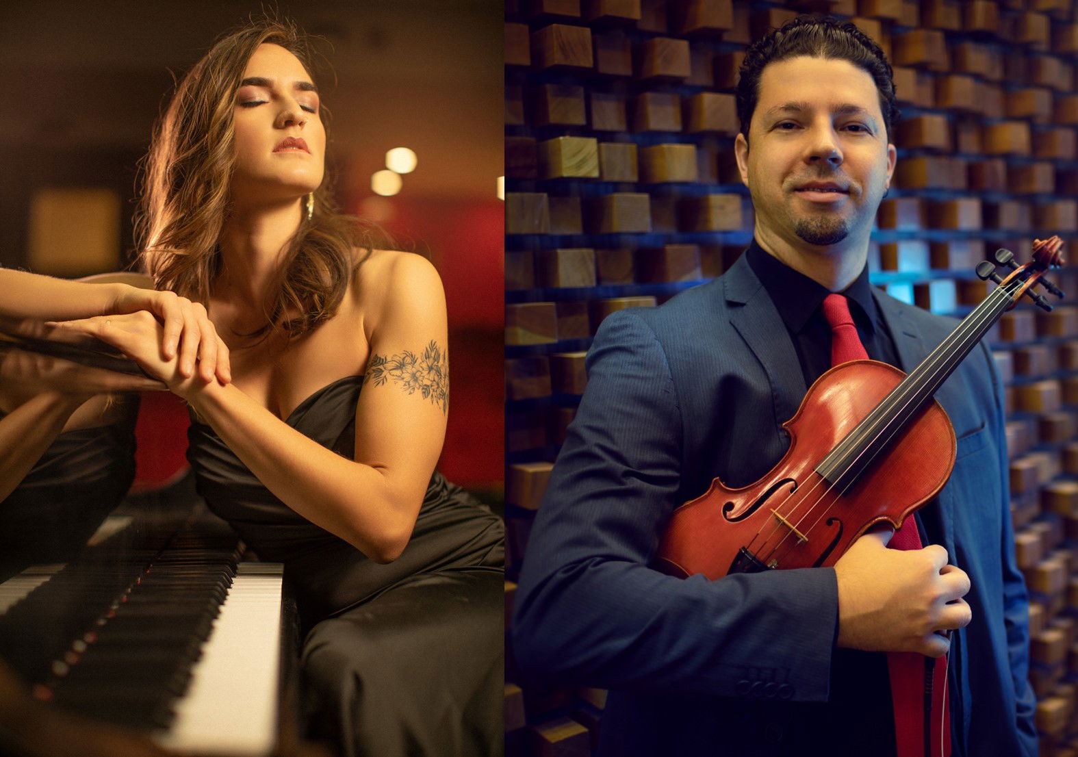 Duo Paggioli-Machado toca Beach, Mozart e Brahms em live nesta sexta-feira (24)