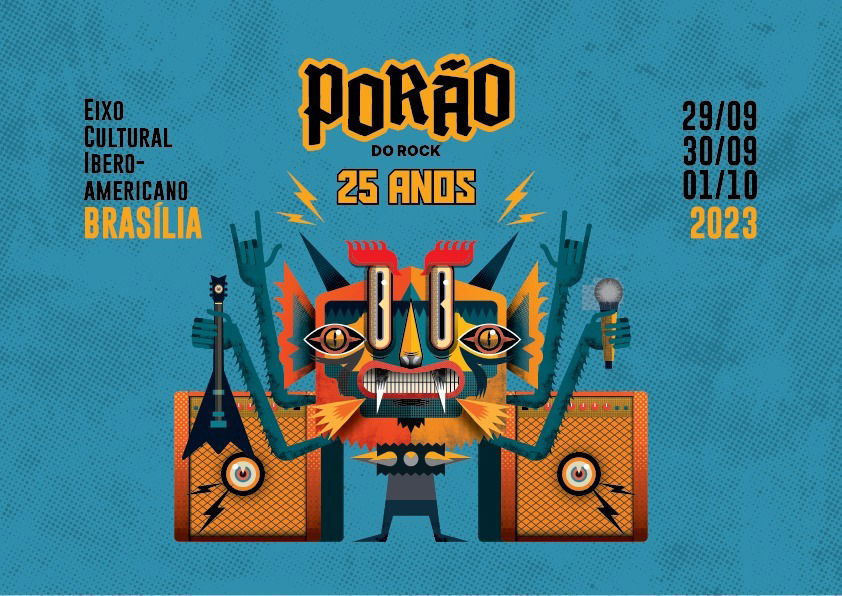 Credenciamento de imprensa aberto para o Festival Porão do Rock 25 anos