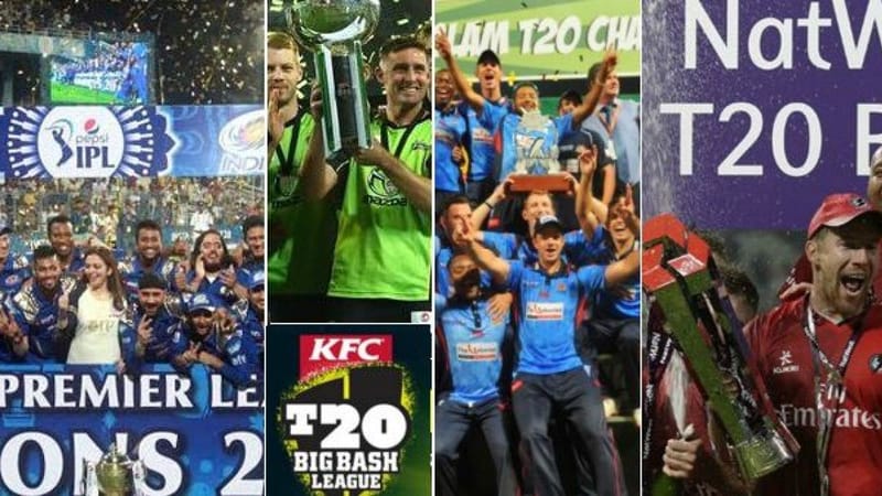 Richest T20 Cricket Leagues in the World and their Net Worth