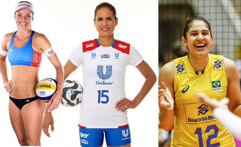 Hottest and Famous Female Volleyball Players