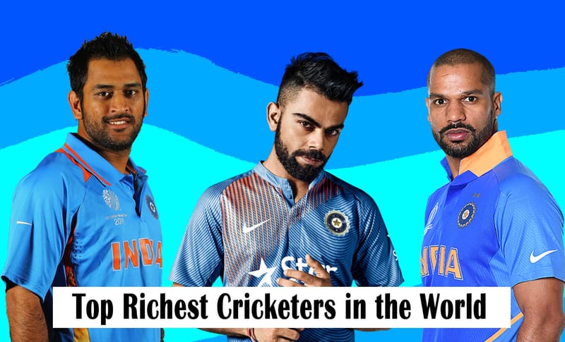 Top Richest Cricketers in the World