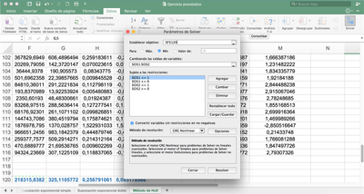 SOLVER PARA EXCEL