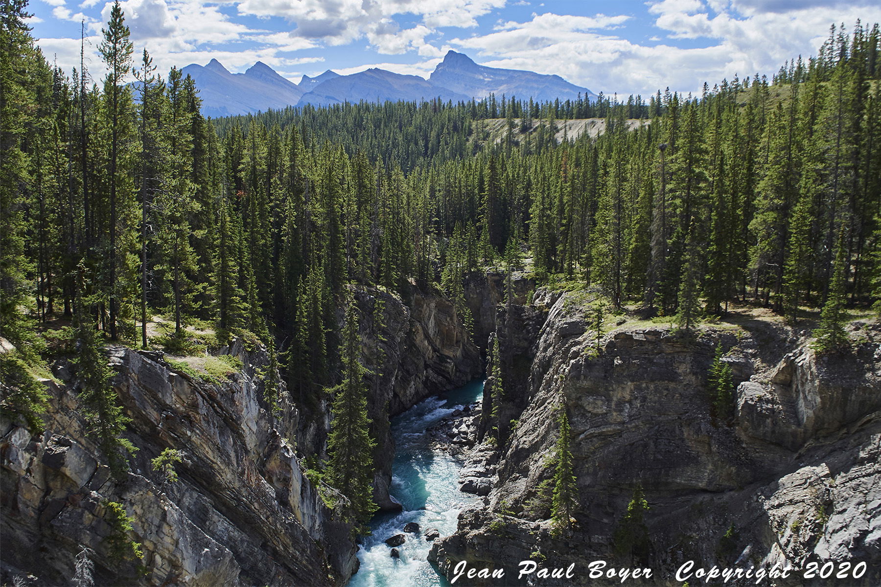 Canada Alberta Gorges du Siffleur
