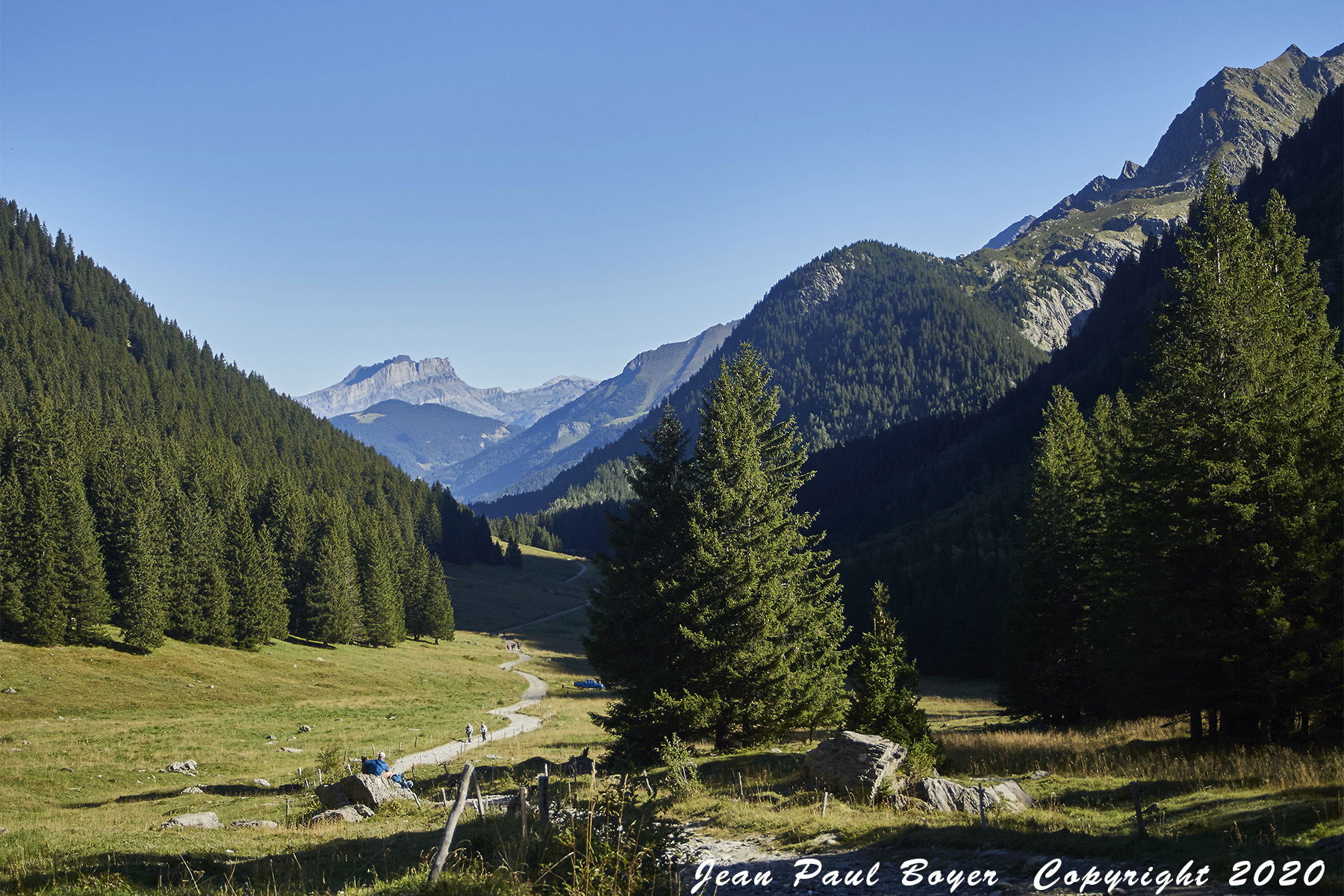 Haute Savoie Contamines-Montjoie vallon de la Rollaz