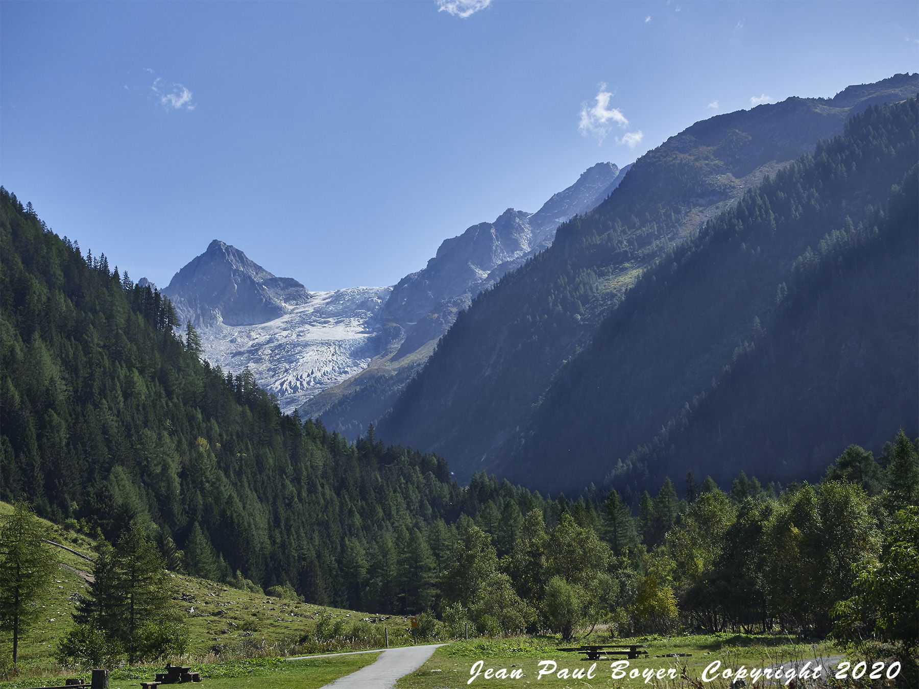Suisse Trient, Le Peuty, Glacier du Trient