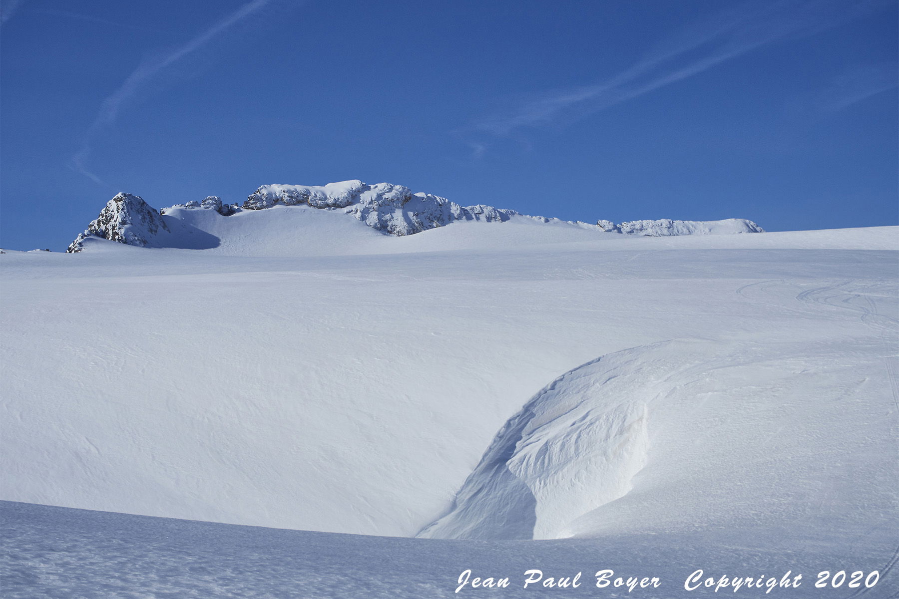 Vanoise glacier de la Roche Ferran Mont Pelve 3268m