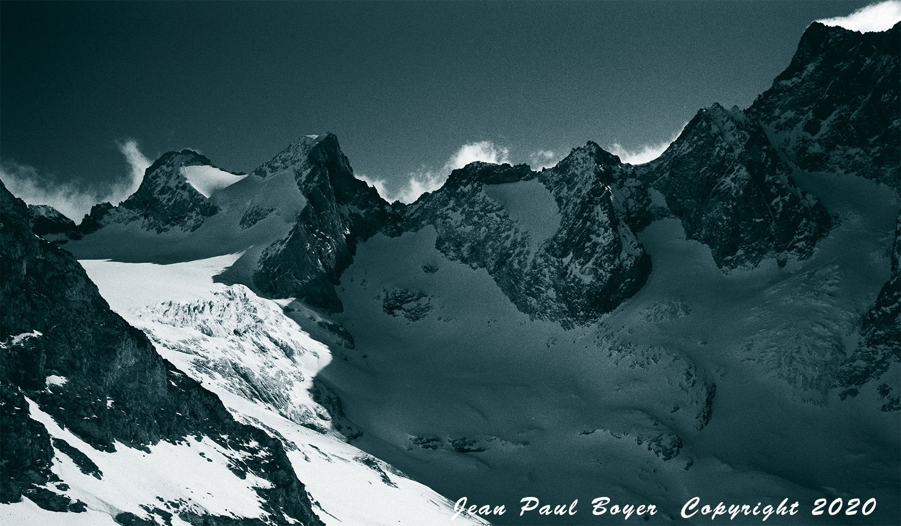Parc des Ecrins Tête du Replat de la Selle 3442m