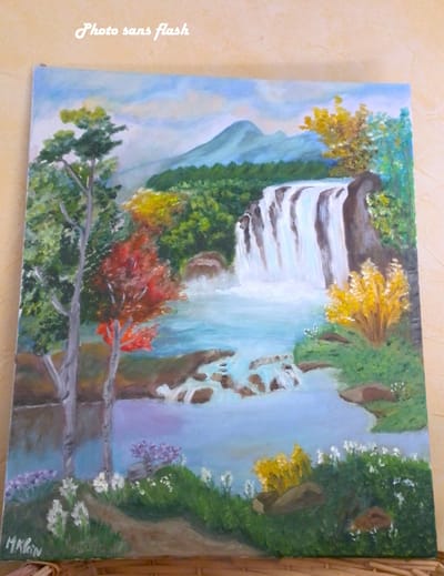 Cascade et Montagne!