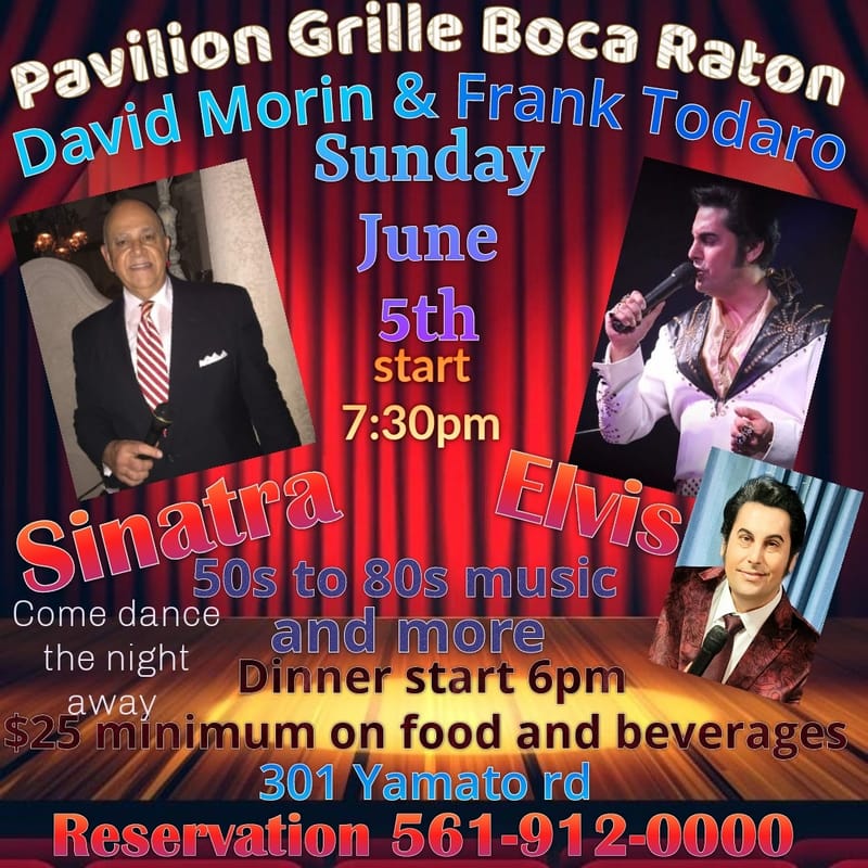 Pavilion Grille Elvis and Frank