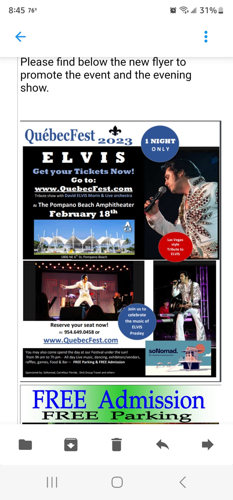 Quebec Festival Pompano beach