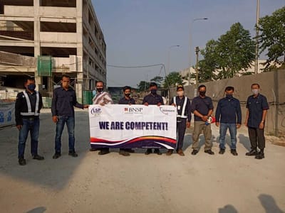 LSP TRANSAFE SUKSES MELAKUKAN UJI KOMPETENSI KEPADA ASESI ANGKAT ANGKUT DI BEKASI.