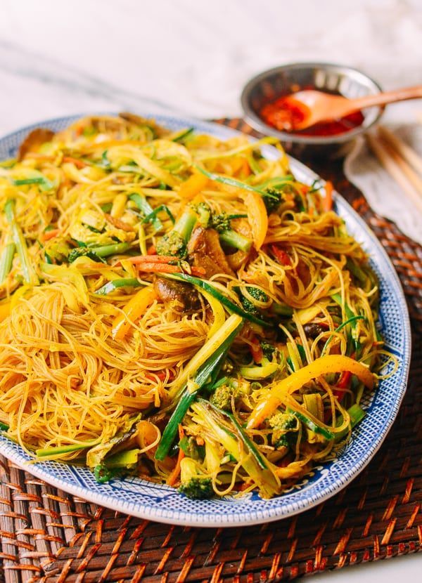 Vegetarian Singapore Vermicelli