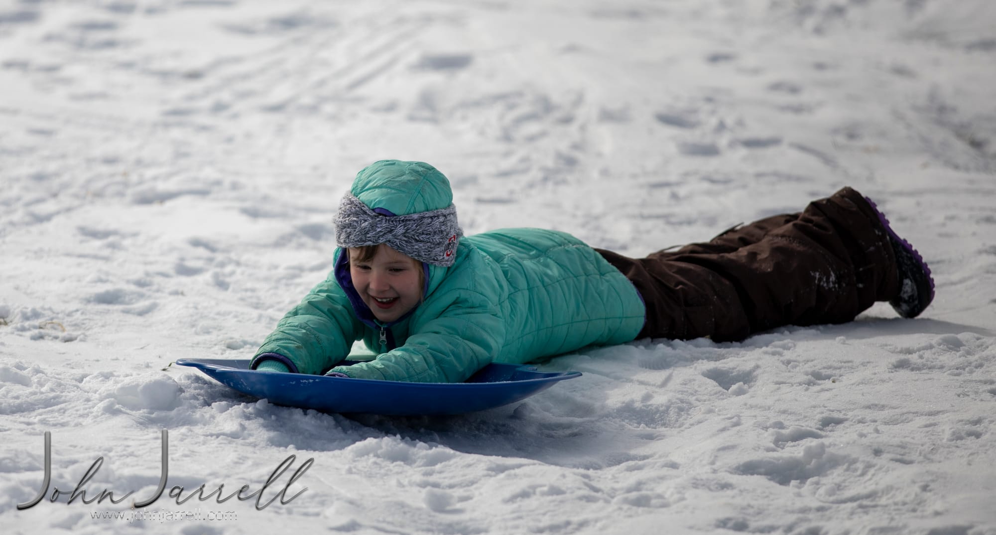 Sledding Happiness