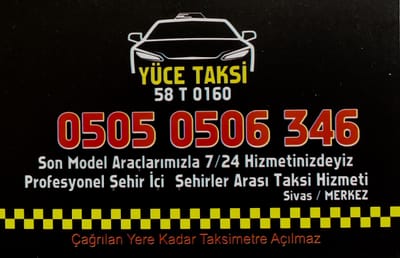 SİVAS YÜCE TAKSİ