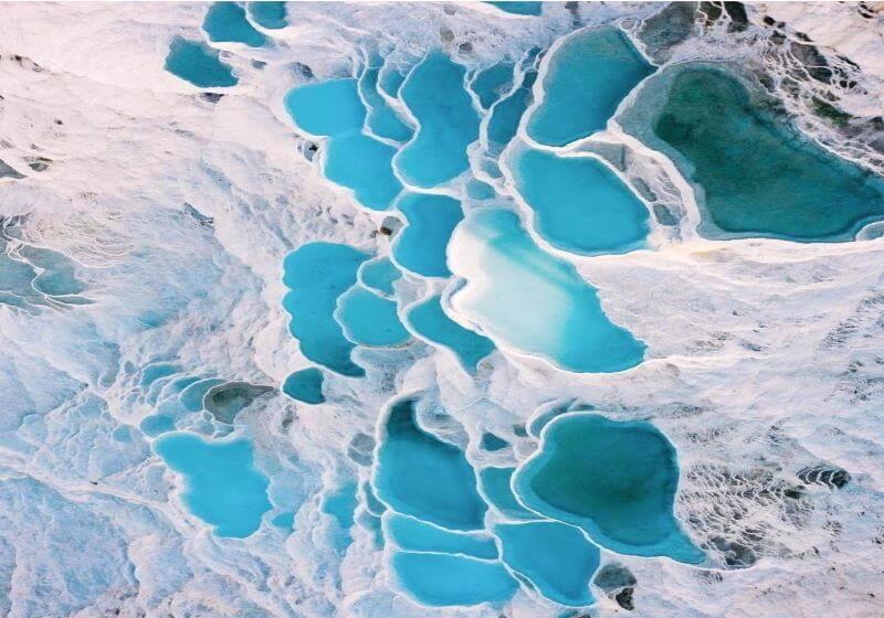 جولة باموكالي قلعة القطن في انطاليا تركيا