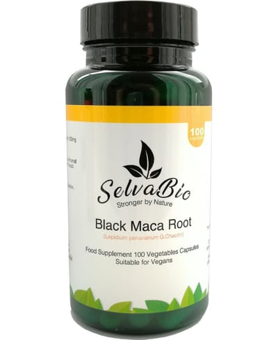 Organic maca root capsules for wellness of superior health