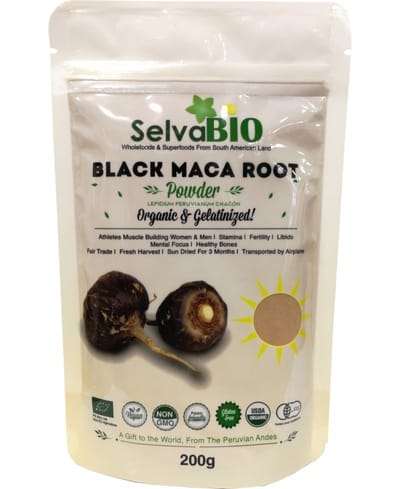Organic Black Maca Root Powder can be Used to Reap Great Health Benefits!