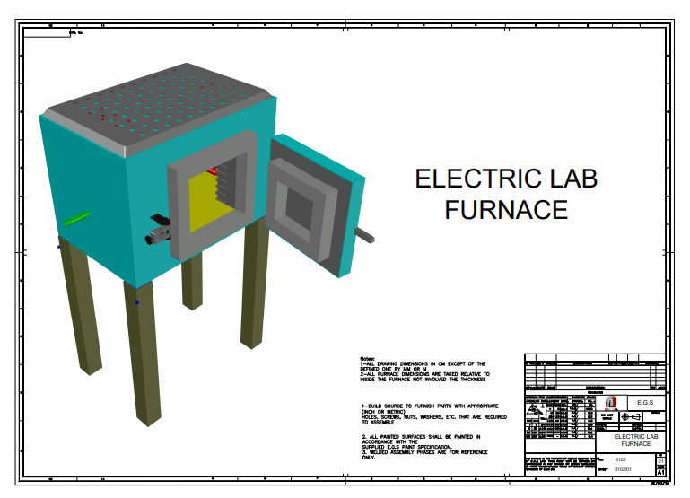 ELECTRIC LAB FURNACE