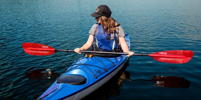 Hold Kayak Paddle