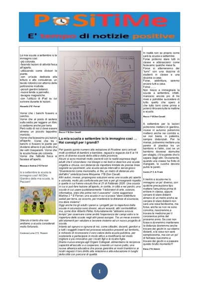 PoSiTiMe 5: La mia Scuola a settembre