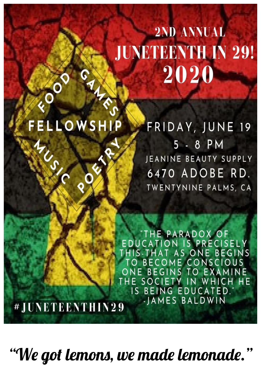 Juneteenth Flier