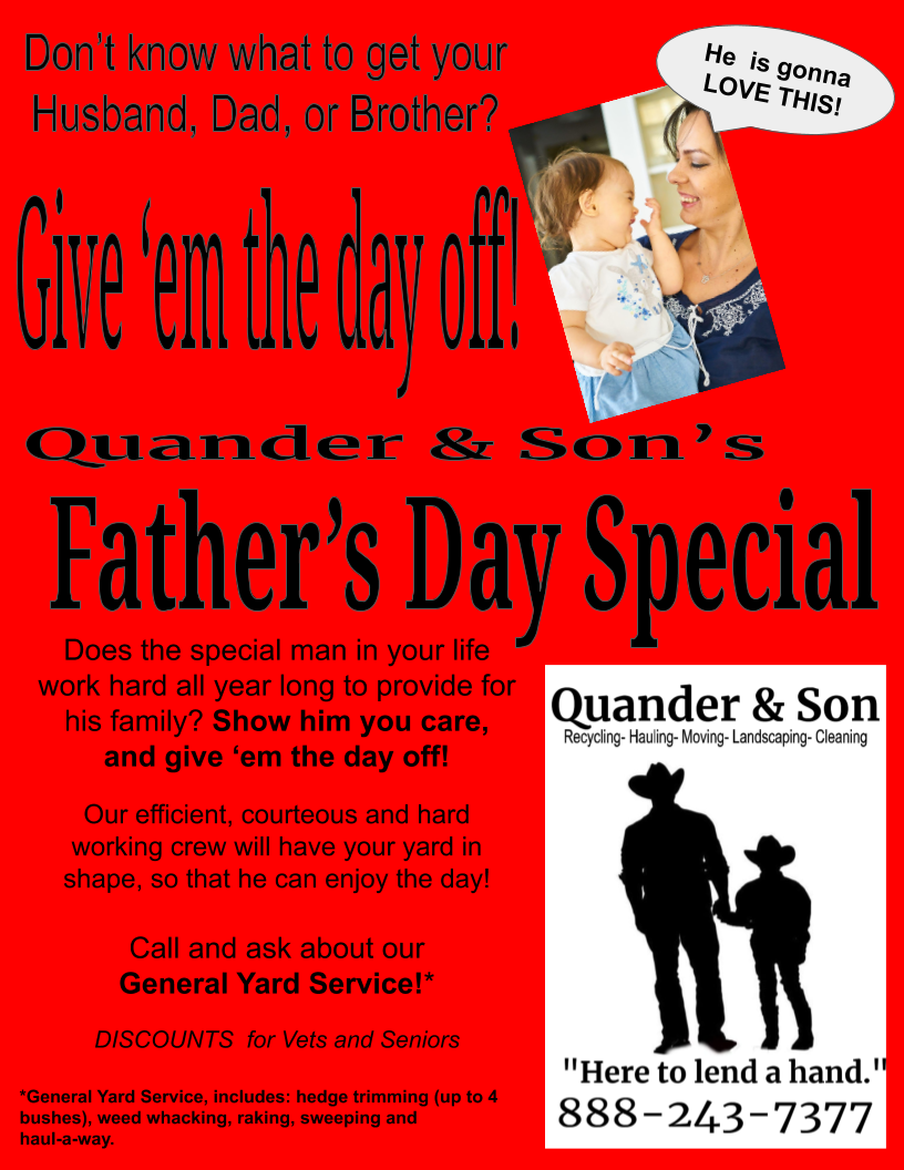 Father's Day Special