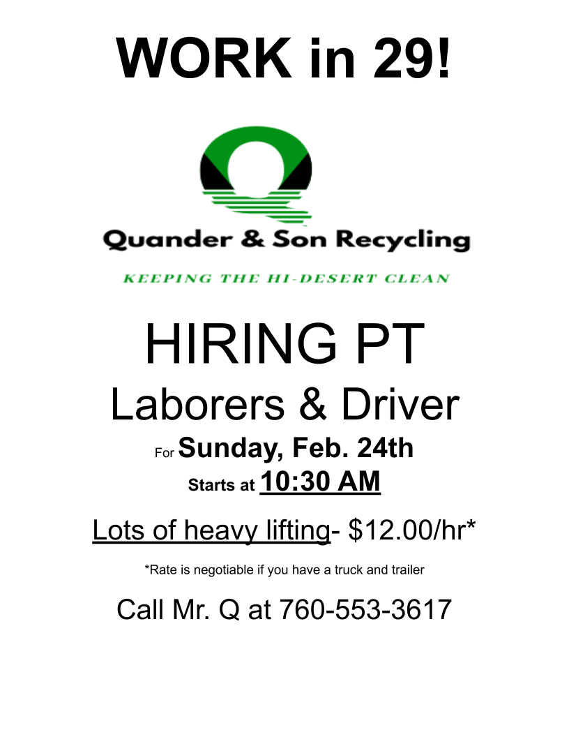 Hiring Event
