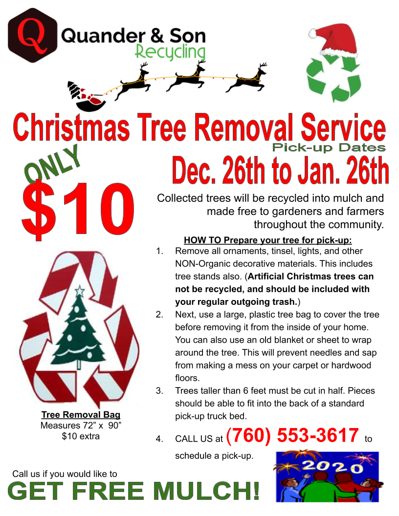 Xmas Tree Removal