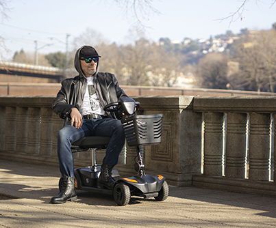 Opvouwbare scootmobiel