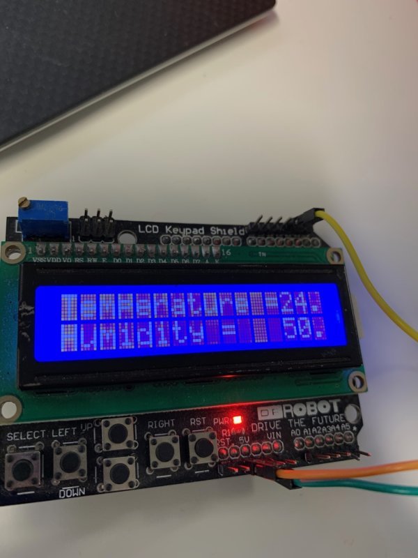 This image shows the Sensor in action