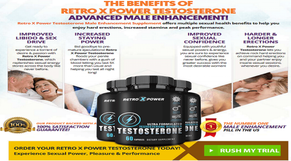 Retro X Power - Boost Men's Stamina Level With Male Enhancement