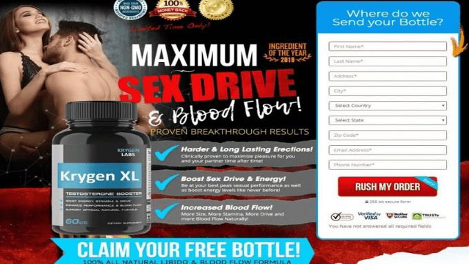 Krygen XL - True Male Enhancement Pills, Reviews & Where To Buy