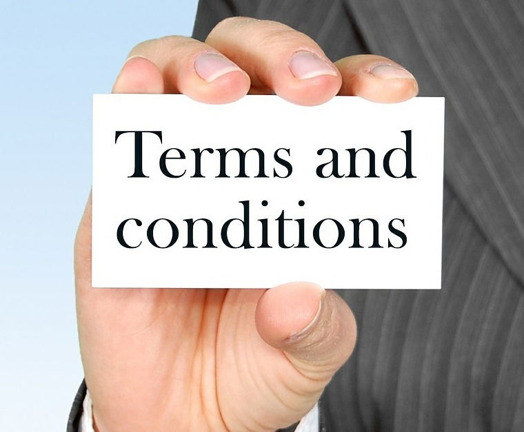 TERMS & CONDITIONS.