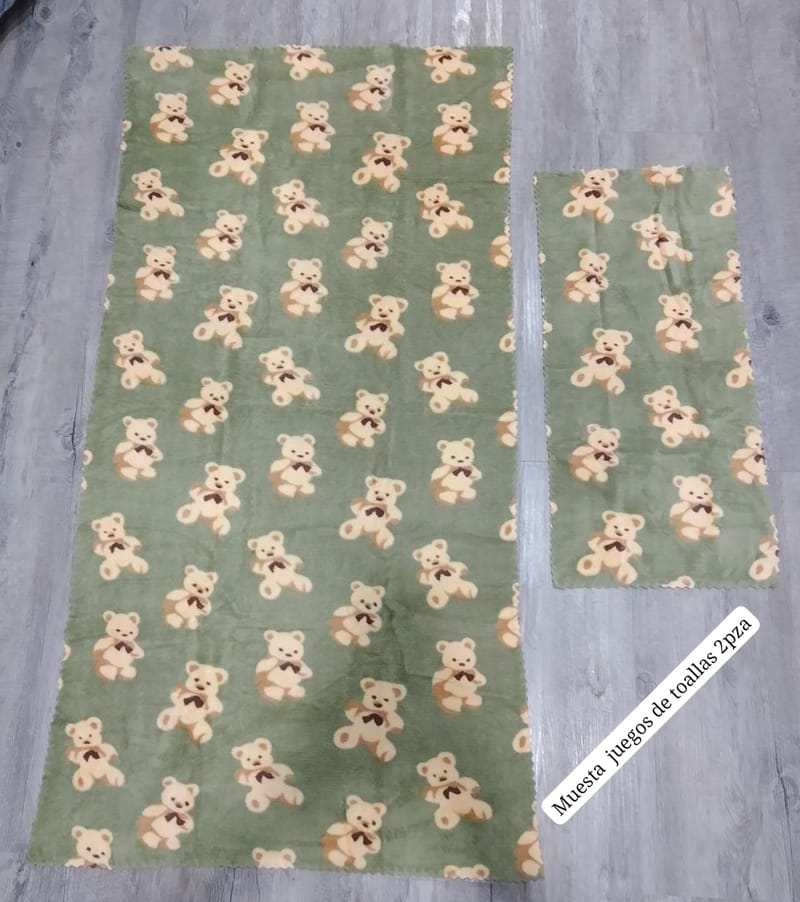 Toallas estilo Cobija  27x54 grande