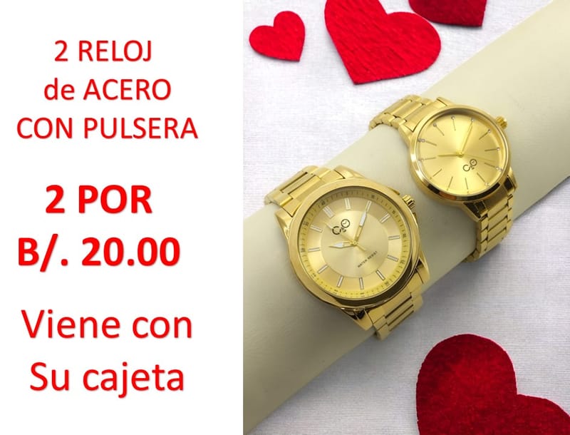 RELOJ Y PULSERA