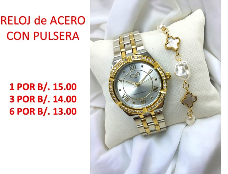 RELOJ Y PULSERA