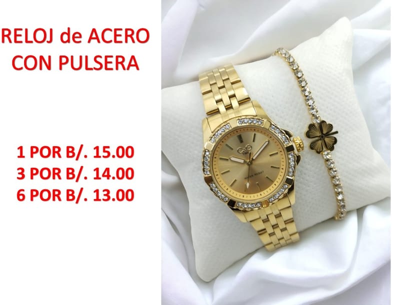 RELOJ Y PULSERA