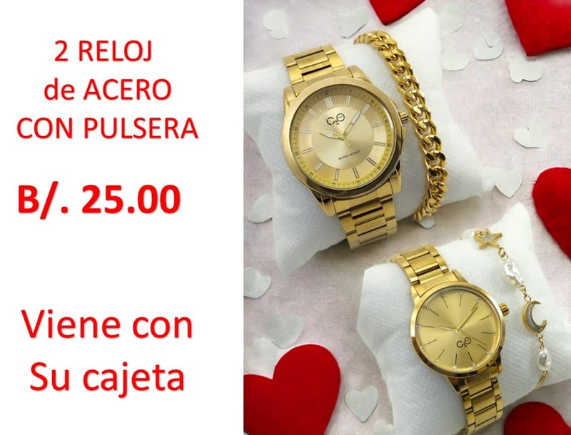 RELOJ Y PULSERA
