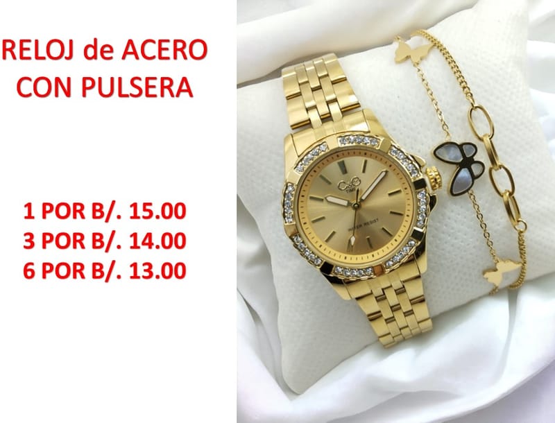 RELOJ Y PULSERA