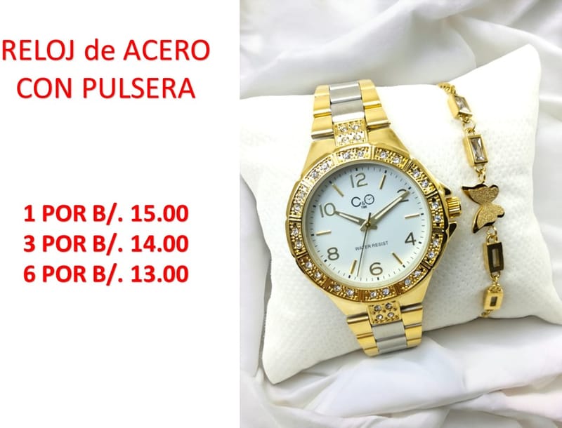 RELOJ Y PULSERA