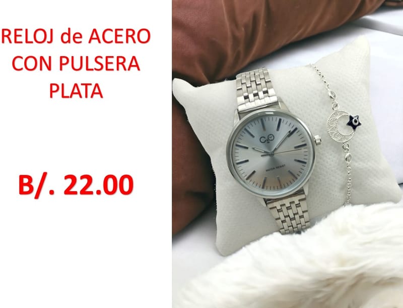 RELOJ Y PULSERA