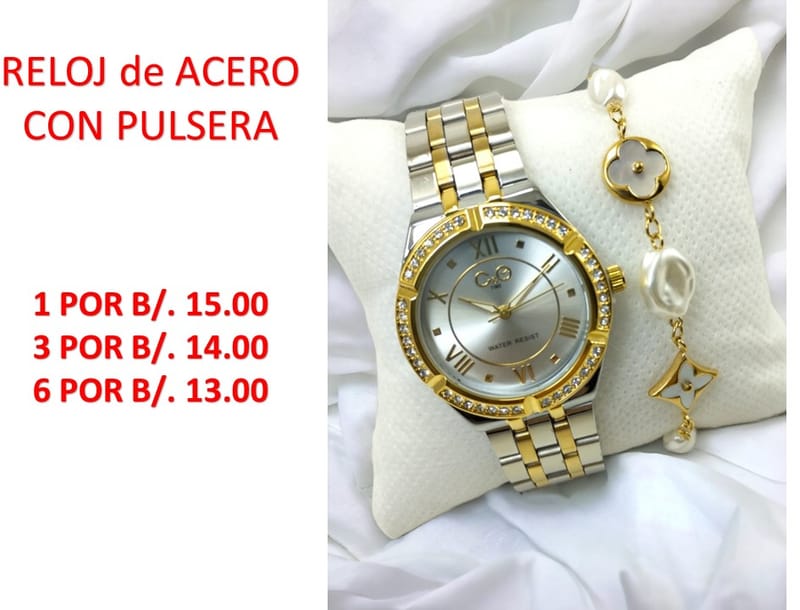 RELOJ Y PULSERA