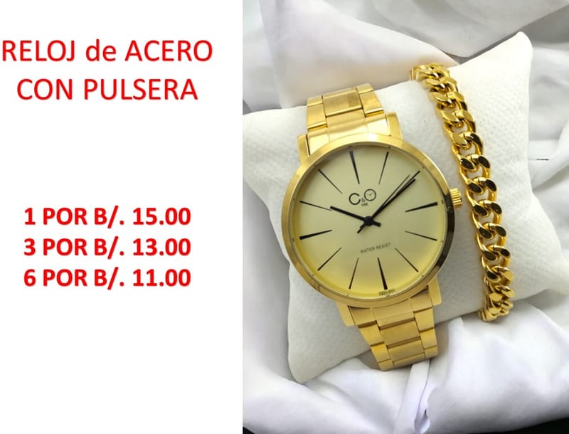 RELOJ Y PULSERA