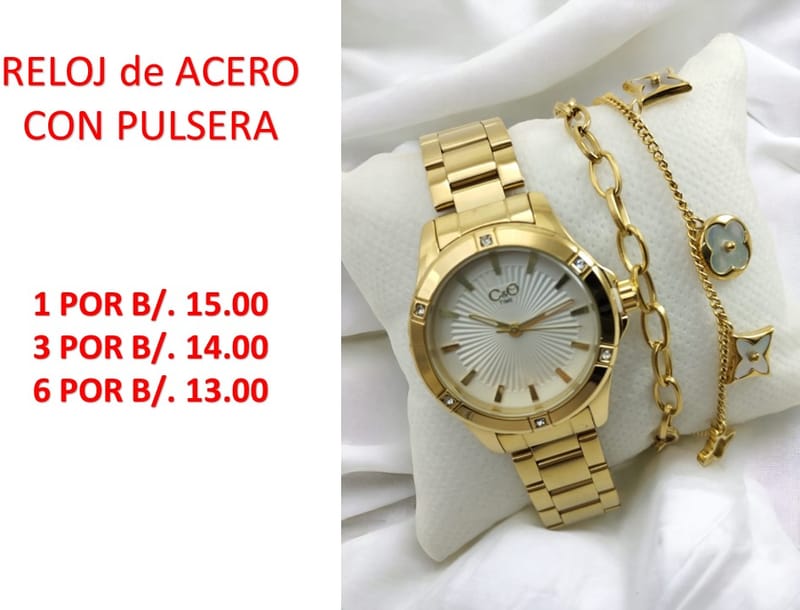 RELOJ Y PULSERA