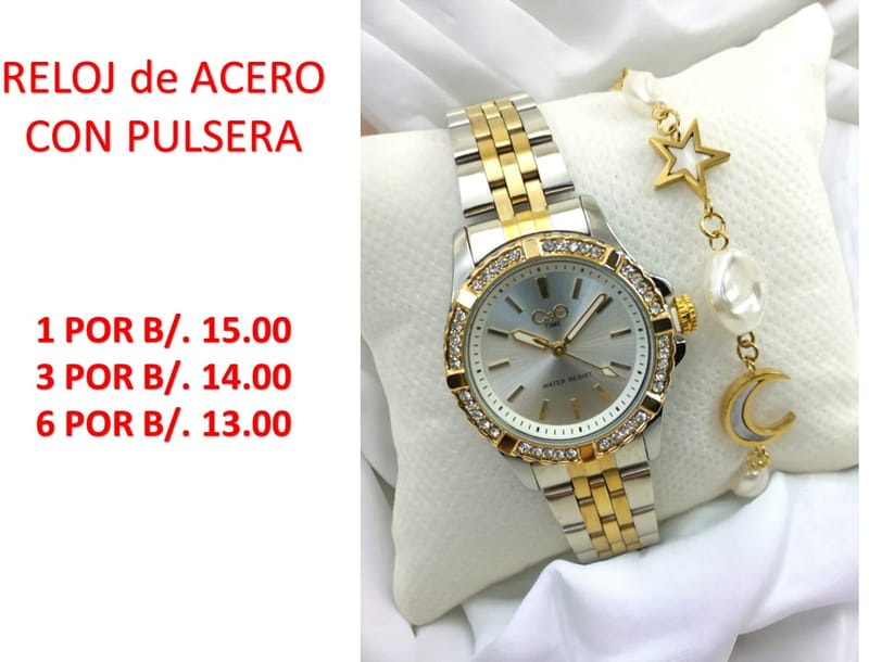 RELOJ Y PULSERA
