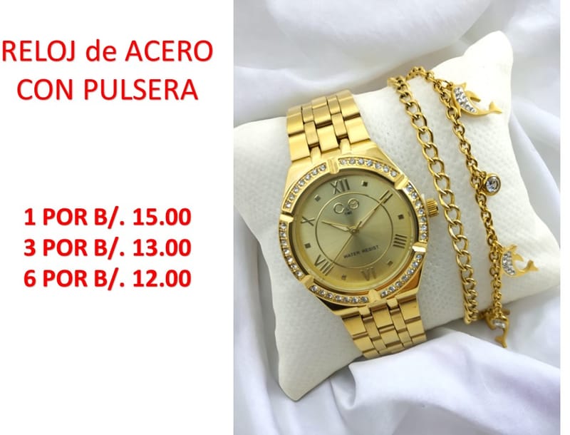 RELOJ Y PULSERA