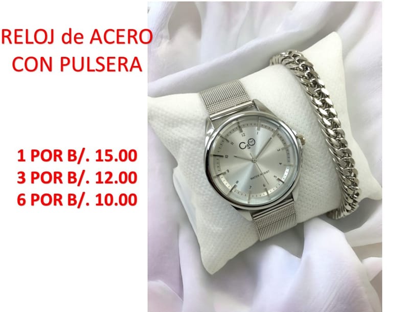 RELOJ Y PULSERA
