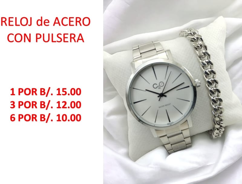 RELOJ Y PULSERA